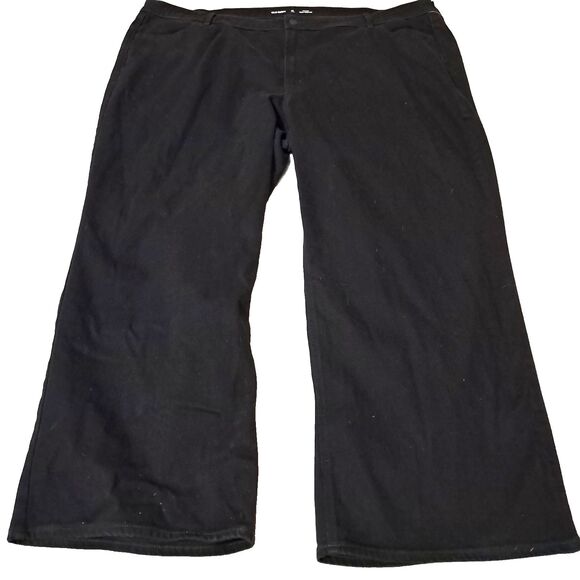 Old Navy Denim - Old Navy Wow High Rise Womens Wide Leg Black Jeans Size 26 Short Denim New